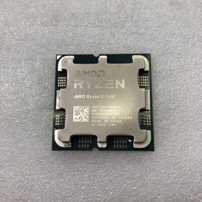 【甲府飯田店】中古  AMD Ryzen 5 7600 (AM5/3.8GHz/38M/C6/T12/65W) 154484 