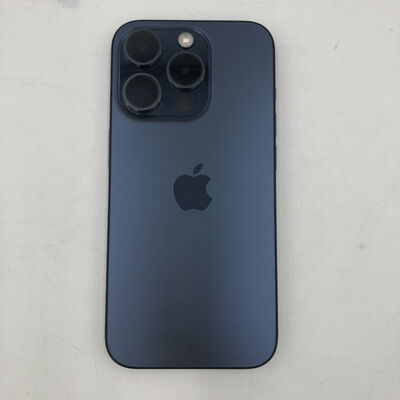 【福井日之出店】中古  【SoftBank版SIMフリー】Apple iPhone15 Pro 6.1インチ 256GB ブルーチタニウム MTUG3J/A 161229 