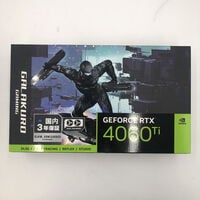 中古  玄人志向 GG-RTX4060Ti-E8GB/OC/DF2 (RTX4060Ti 8G) 175558 
