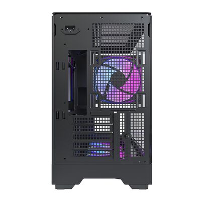 MONTECH  KING 15 PRO Black (MicroATX ガラス ブラック) 