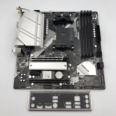 【甲府飯田店】中古  ASRock B550M WiFi (B550 AM4 mATX DDR4) 4720002753 
