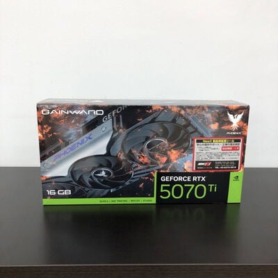 【長野稲里店】中古  GAINWARD NE7507T019T2-GB2031C(RTX5070Ti PHOENIXv1 16GB) 188927 