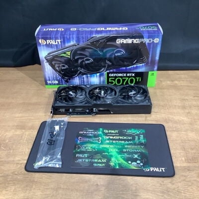 【静岡東瀬名店】中古  Palit NE7507T019T2-GB2031U(RTX5070Ti 16GB GamingPro-S) 188931 