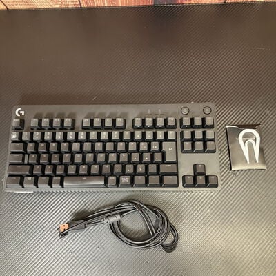 【富士青葉店】中古  Logicool G-PKB-002CK (有線 ｹﾞｰﾐﾝｸﾞｷｰﾎﾞｰﾄﾞ) 158801 