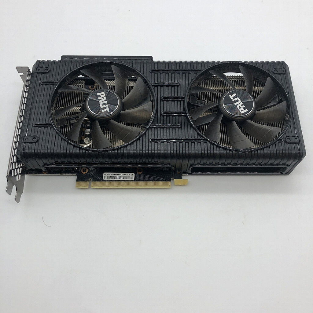 中古 Palit RTX3060Ti Dual OC NE6306TS19P2-190AD (RTX3060Ti 8GB