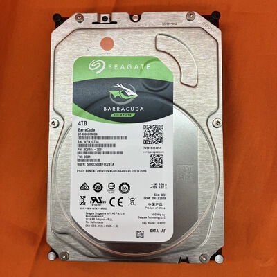 【なんば店】中古  SEAGATE ST4000DM004 (SATA3 4TB 5400rpm 256MB) 3280020915 