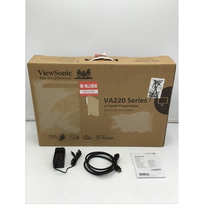 【白山FM松任店】中古  Viewsonic VA220-H (21.5"W 1A1H 1ms VA) 4950001908 
