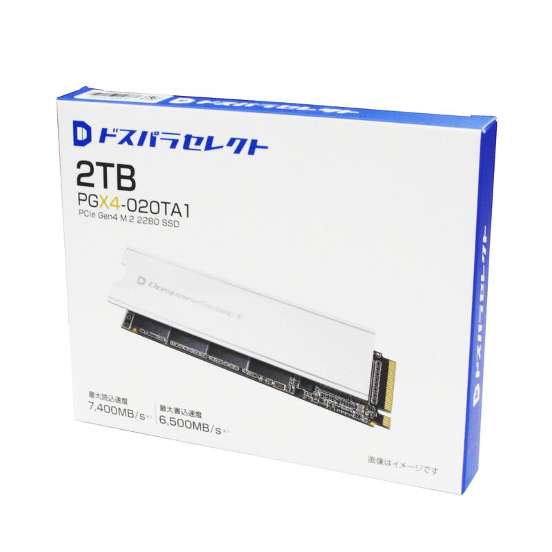 M.2 SSD 2TB 2280 ドスパラセレクト Gen4 SSD,M.2 2TB」の検索結果｜パソコン（PC）通販のドスパラ【公式】