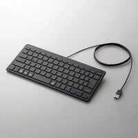エレコム  TK-FCP096BK (有線超薄型ミニキーボード) 