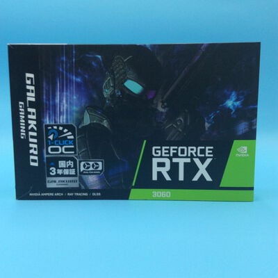 【秋葉原本店】中古  玄人志向 GG-RTX3060-E12GB/OC/DF (RTX3060 12GB) 144779 