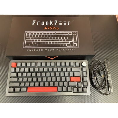 【富士青葉店】中古  DrunkDeer A75P-B0P05 (有線 ｹﾞｰﾐﾝｸﾞｷｰﾎﾞｰﾄﾞ) 5070001167 