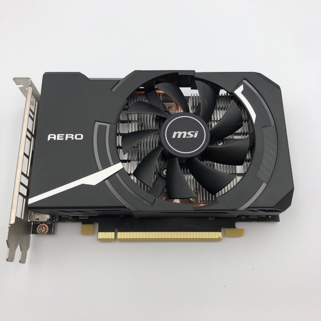 中古 MSI GeForce GTX 1660 AERO ITX 6G OC (GTX1660 6G GDR5) 139181