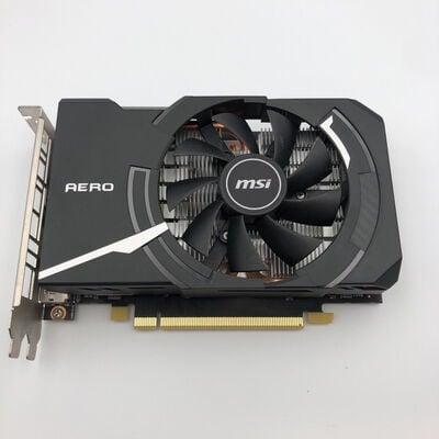 【甲府飯田店】中古  MSI GeForce GTX 1660 AERO ITX 6G OC (GTX1660 6G GDR5) 139181 