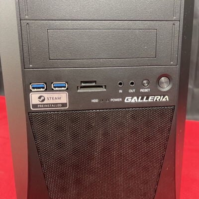 【静岡東瀬名店】中古  THIRDWAVE GALLERIA XT(Corei7 9700/16GB/SSD512GB+HDD1TB/なし/GTX1660Ti 6GB/W10H) 5140001154 