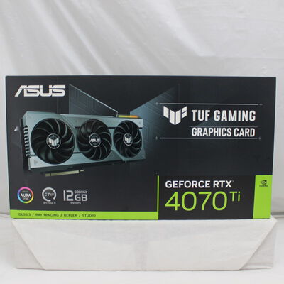 【通販センター】中古  ASUS TUF-RTX4070TI-12G-GAMING (RTX4070Ti 12GB) 154195 