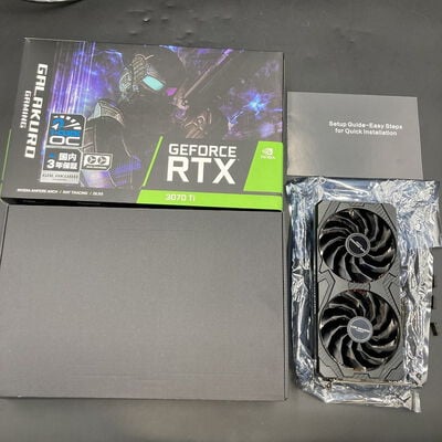 【熊本浜線店】中古  玄人志向 GG-RTX3070Ti-E8GB/DF(RTX3070Ti 8GB) 5370000621 