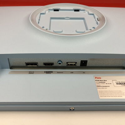 【なんば店】中古  Pixio PX248WAVEB ﾊﾟｽﾃﾙﾌﾞﾙｰ(24ｲﾝﾁ FHD 1920x1080 200Hz ｹﾞｰﾐﾝｸﾞﾓﾆﾀｰ) 191618 