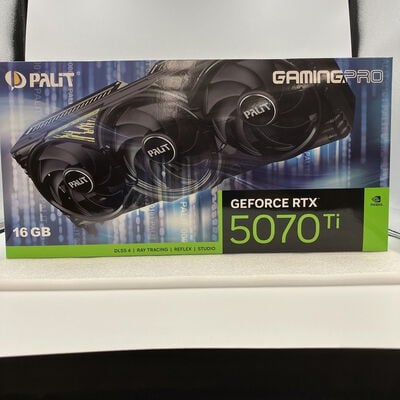 【新潟店】中古  Palit NE7507T019T2-GB2031Y(RTX5070Ti 16GB GamingPro V1) 188932 