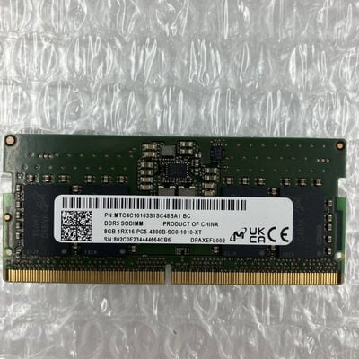 【秋葉原本店】中古  PC5-38400 8GB ノート用 158768 