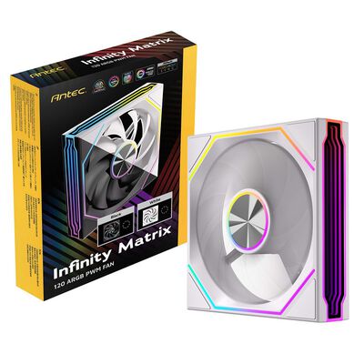Antec  Infinity Matrix 120 ARGB White (120mm ARGB ホワイト) 