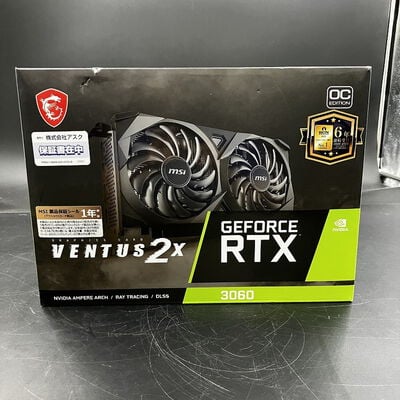 【大須店】中古  MSI GeForce RTX 3060 VENTUS 2X 12G OC（RTX3060Ti 8GB） 3480035567 