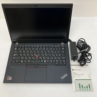 中古  LENOVO ThinkPad X13 (AMD Ryzen 5 Pro 4650U 2.10GHz/32GB/SSD256GB/-/オンボード/13.3/1920x1080/Wi-Fi/WEBCAM/W11P/Microsoft Office Home and Business 2024) 184183 