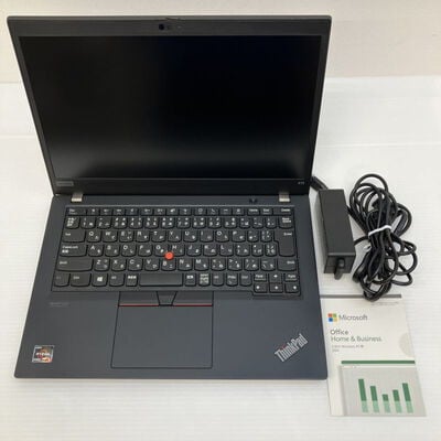 【徳島住吉店】中古  LENOVO ThinkPad X13 (AMD Ryzen 5 Pro 4650U 2.10GHz/32GB/SSD256GB/-/オンボード/13.3/1920x1080/Wi-Fi/WEBCAM/W11P/Microsoft Office Home and Business 2024) 184183 