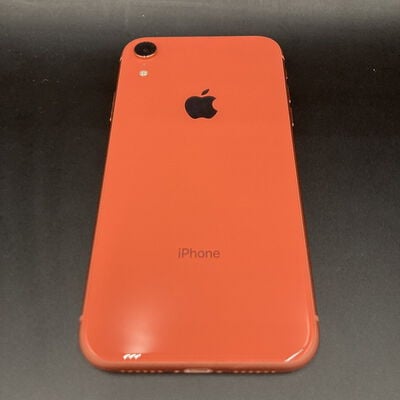 【熊本浜線店】中古  【au】 Apple iPhoneXR 6.1インチ 64GB (コーラル)  MT0A2J/A 138413 