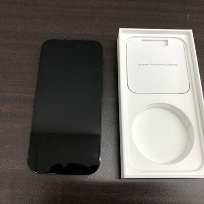 【福山ココローズ店】中古  【国内版SIMフリー】Apple iPhone14 Pro 6.1インチ 256GB (スペースブラック) MQ0Q3J/A 155018 