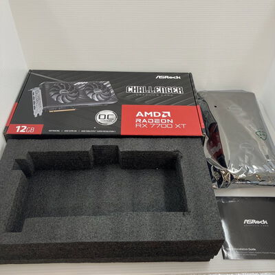 【秋葉原本店】中古  ASRock RX7700XT CL 12GO RX7700XT Challenger OC (RX7700XT 12G) 162739 