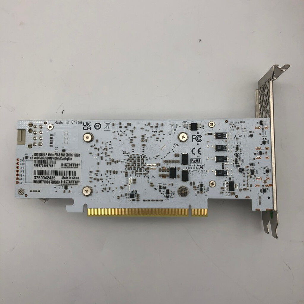 中古 玄人志向 GeForceRTX4060LPWhite 4860000868 ｜ パソコン通販の