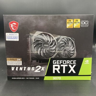【熊本浜線店】中古  MSI GeForce RTX 3070 VENTUS 2X OC (RTX3070 8G) 143902 