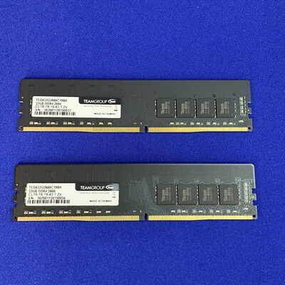 【横浜駅前店】中古  32GB 2枚組(合計64GB) PC4-21300/DDR4-2666 デスクトップ用 190906 