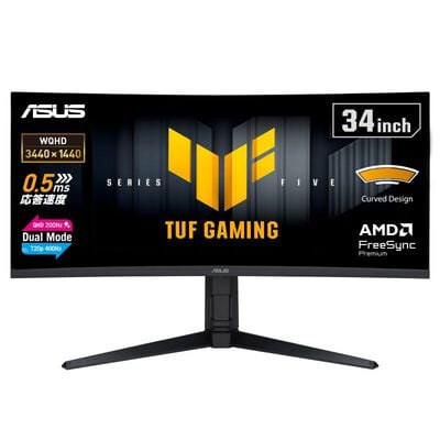 ASUS  TUF Gaming VG34WQL5A-P (34インチワイド 湾曲液晶モニター) ドスパラ限定モデル 