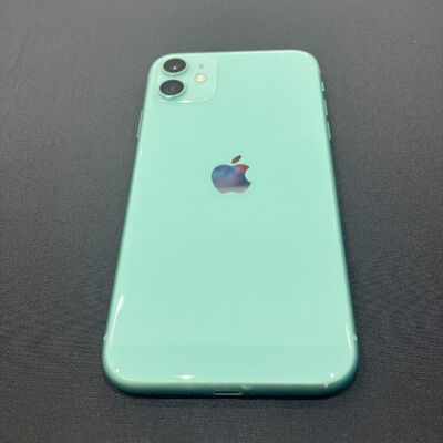 【鹿児島店】中古  【SIMロック解除済み】【docomo】 Apple iPhone11 64GB (グリーン) MHDG3J/A 新パッケージ版 155687 