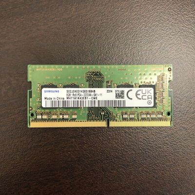 【福山ココローズ店】中古  PC4-25600 8GB ノート用(DDR4-3200) 158771 