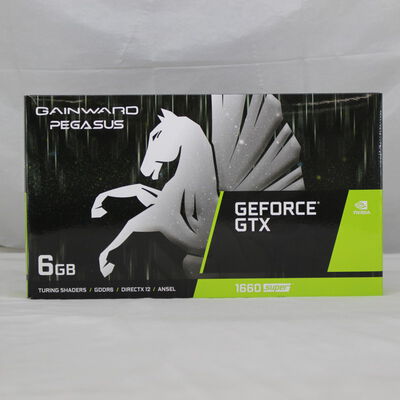 【通販センター】中古  GAINWARD NE6166S018J9-161F （GTX 1660 SUPER 6GB StormX） 181078 