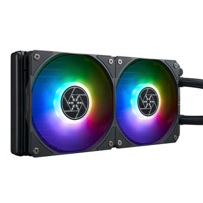 SilverStone  VIDA 240 SLIM  SST-VD240-SLIM (240mm ARGB ブラック) 
