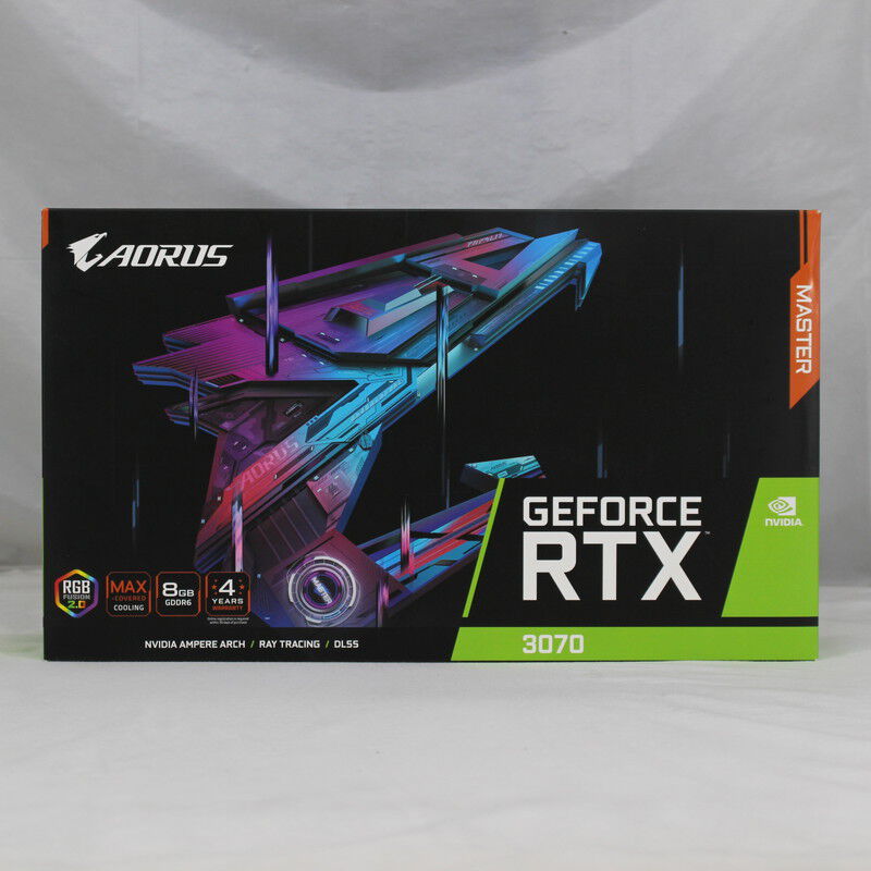 グラフィックボード AORUS GeForce RTX 3070 MASTER 8G GV