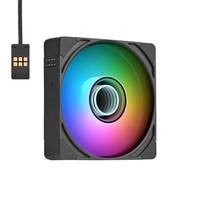 Thermaltake  CT120 EX INFINITY ARGB Sync 3Pack CL-F241-PL12SW-A (120mm ARGB ブラック 3個パック) 