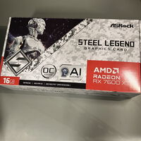 中古  ASRock RX7600XT SL 16GO(RX7600XT Steel Legend OC 16GB) 166369 