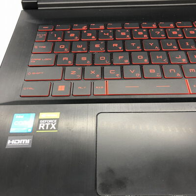 【宇都宮鶴田店】中古  MSI GF63 Thin11UC(i5-11400H/16GB/SSD512GB/RTX3050/W11H) 5280001469 