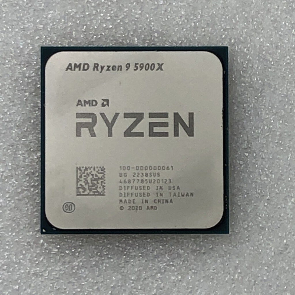 中古 AMD Ryzen 9 5900X (AM4/3.7/70M/C12/T24/105W) 143914