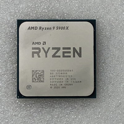 【甲府飯田店】中古  AMD Ryzen 9 5900X (AM4/3.7/70M/C12/T24/105W) 143914 
