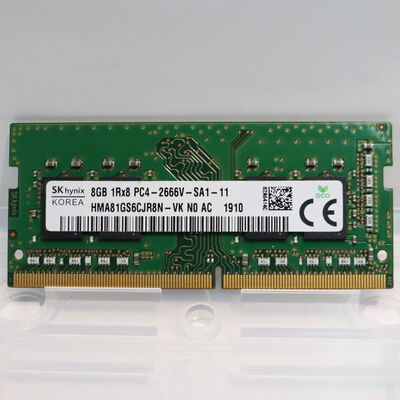 【札幌店】中古  PC4-21300 8GB ノート用(DDR4-2666) 150695 