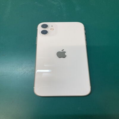 【浦添城間店(沖縄)】中古  【SIMロック解除済み】【SoftBank】 Apple iPhone11 128GB (ホワイト) MWM22J/A 155412 