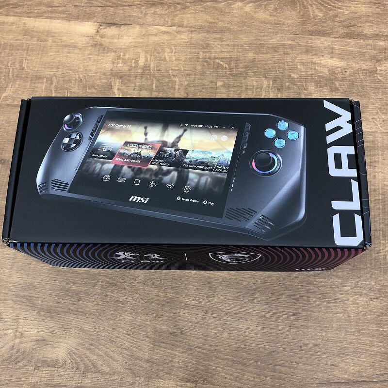 中古 MSI Claw A1M(Ultra 7 155H/16GB/SSD1TB/なし/オンボード/7/1920