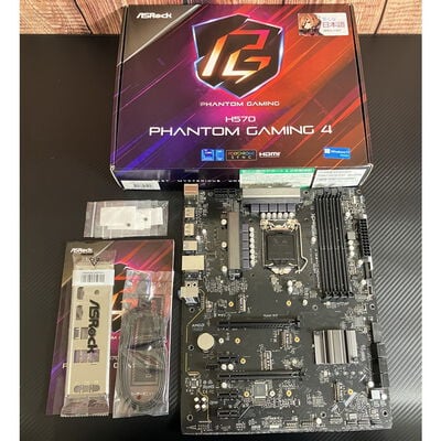 【富士青葉店】中古  ASRock H570 Phantom Gaming 4(H570 1200 ATX DDR4) 144866 