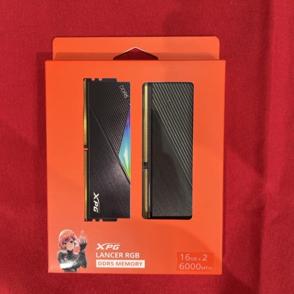 中古 ADT AX5U6000C3016G-DCLARBK-DP(DDR5-6000 16GBx2) 5140001243