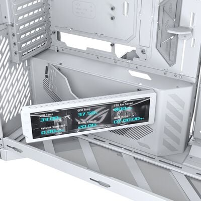ASUS  ROG Cronox ARGB White (ROG CRONOX GR801 CURVE TG SCR ARGB WH) 